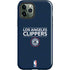 NBA Los Angeles Clippers Standard Blue iPhone 12 Pro Impact Case