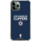 NBA Los Angeles Clippers Standard Blue iPhone 12 Pro Max Clear Case