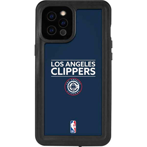 NBA Los Angeles Clippers Standard Blue iPhone 12 Pro Max Waterproof Case