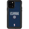 NBA Los Angeles Clippers Standard Blue iPhone 12 Pro Waterproof Case