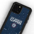 NBA Los Angeles Clippers Standard Blue iPhone 12 Pro Waterproof Case