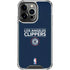 NBA Los Angeles Clippers Standard Blue iPhone 13 Pro Clear Case