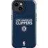 NBA Los Angeles Clippers Standard Blue iPhone 14 Plus Impact Case