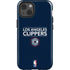 NBA Los Angeles Clippers Standard Blue iPhone 15 Plus Impact Case