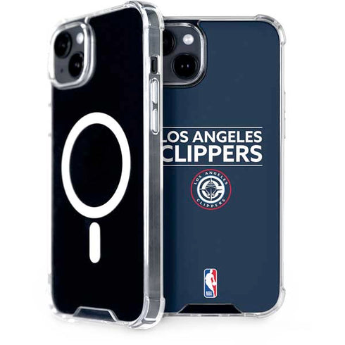 NBA Los Angeles Clippers Standard Blue iPhone 15 Plus MagSafe Case