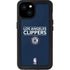 NBA Los Angeles Clippers Standard Blue iPhone 15 Plus Waterproof Case