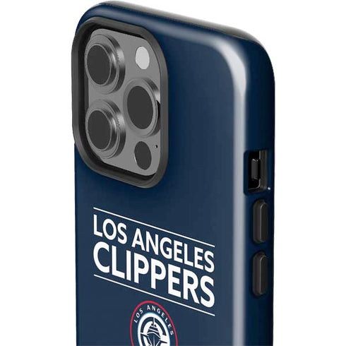 NBA Los Angeles Clippers Standard Blue iPhone 15 Pro Impact Case