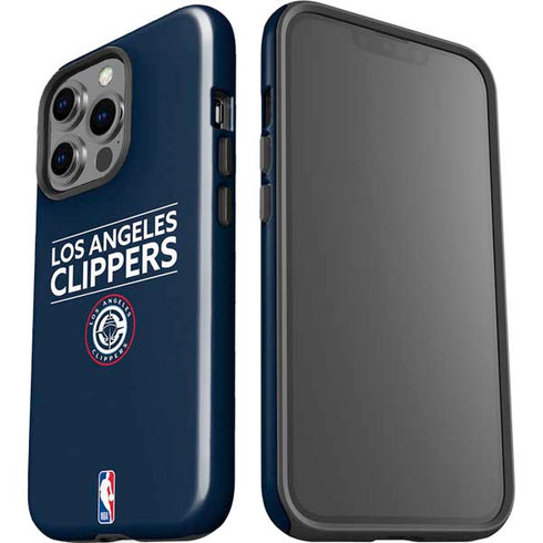 NBA Los Angeles Clippers Standard Blue iPhone 15 Pro Impact Case