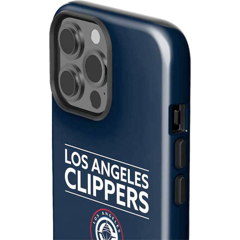 NBA Los Angeles Clippers Standard Blue iPhone 15 Pro Max Impact Case
