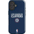 NBA Los Angeles Clippers Standard Blue iPhone 16 Impact Case