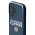 NBA Los Angeles Clippers Standard Blue iPhone 16 Impact Case