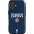 NBA Los Angeles Clippers Standard Blue iPhone 16 Magsafe Impact Case