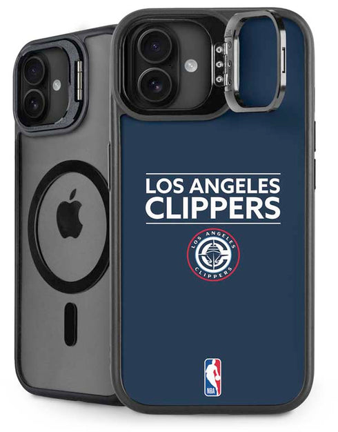 NBA Los Angeles Clippers Standard Blue iPhone 16 Plus Kickstand Case