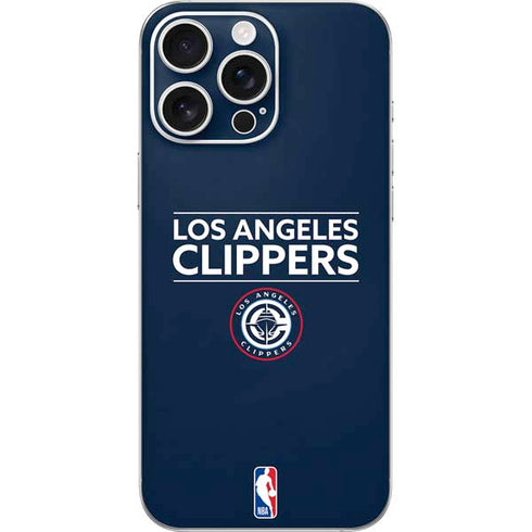 NBA Los Angeles Clippers Standard Blue iPhone 16 Pro Max Skin