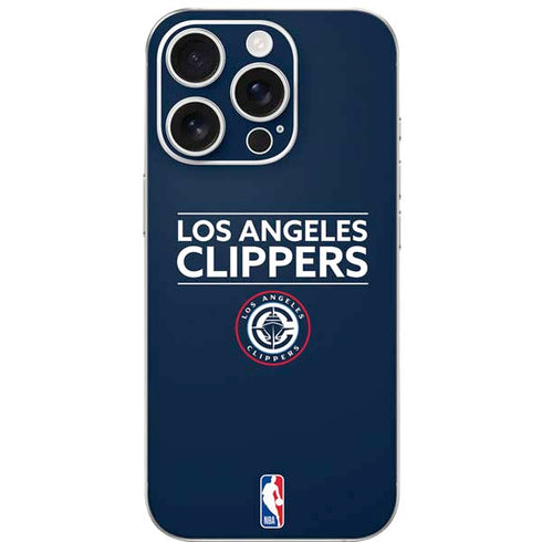 NBA Los Angeles Clippers Standard Blue iPhone 16 Pro Skin