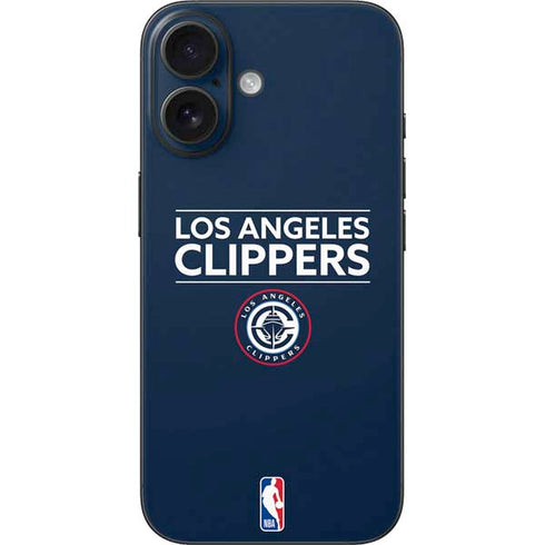 NBA Los Angeles Clippers Standard Blue iPhone 16 Skin