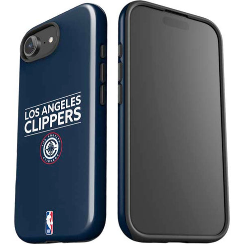 NBA Los Angeles Clippers Standard Blue iPhone 16e Impact Case