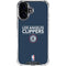 NBA Los Angeles Clippers Standard Blue iPhone 17 Clear Case