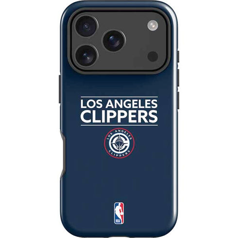 NBA Los Angeles Clippers Standard Blue iPhone 18 Pro Impact Case