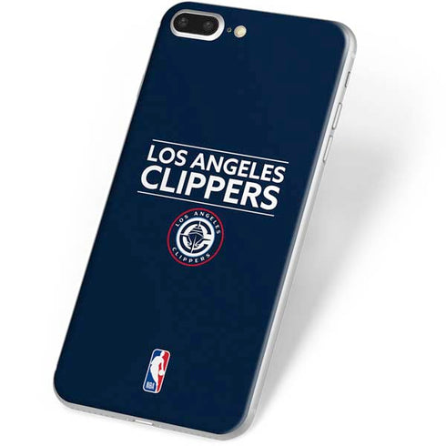 NBA Los Angeles Clippers Standard Blue iPhone 8 Plus Skin