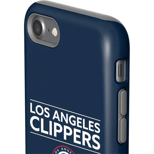 NBA Los Angeles Clippers Standard Blue iPhone SE (2nd & 3rd Gen) Pro Case
