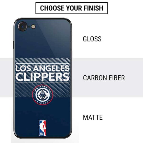 NBA Los Angeles Clippers Standard Blue iPhone SE (2nd & 3rd Gen) Skin