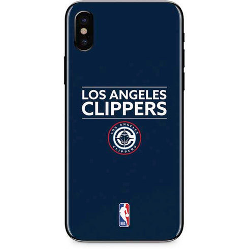 NBA Los Angeles Clippers Standard Blue iPhone XS Max Skin
