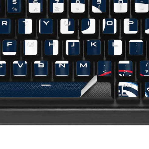 NBA Los Angeles Clippers Standard Blue K95 RGB PLATINUM Mechanical Gaming Keyboard Skin