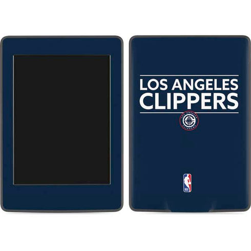 NBA Los Angeles Clippers Standard Blue Amazon Kindle Skin
