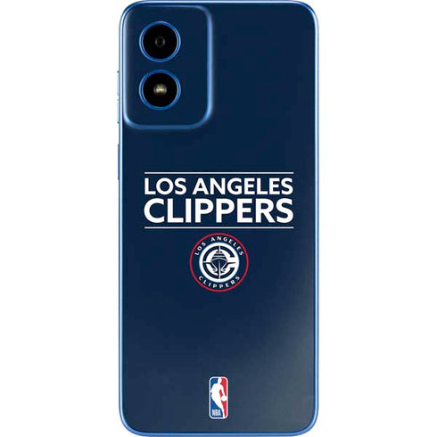NBA Los Angeles Clippers Standard Blue Moto G Play 4G (2024) Skin