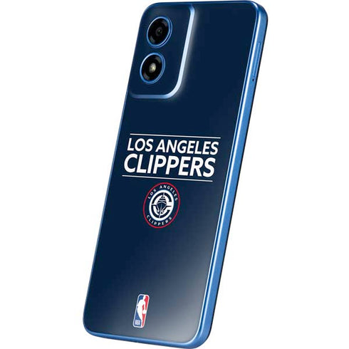 NBA Los Angeles Clippers Standard Blue Moto G Play 4G (2024) Skin