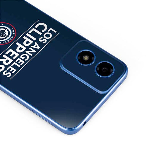 NBA Los Angeles Clippers Standard Blue Moto G Play 4G (2024) Skin