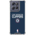 NBA Los Angeles Clippers Standard Blue Moto G Power 5G (2025) Clear Case