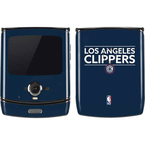 NBA Los Angeles Clippers Standard Blue Motorola RAZR Skin