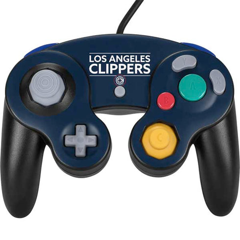 NBA Los Angeles Clippers Standard Blue Nintendo GameCube Controller Skin