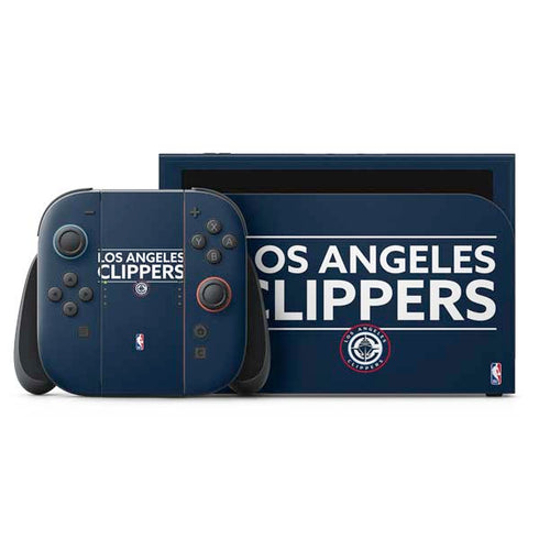 NBA Los Angeles Clippers Standard Blue Nintendo Skins