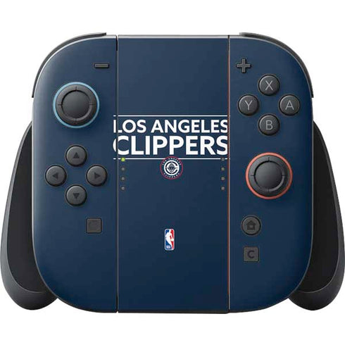 NBA Los Angeles Clippers Standard Blue Nintendo Skins