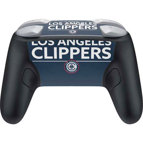 NBA Los Angeles Clippers Standard Blue Nintendo Switch 2 (2025) Pro Controller Skin
