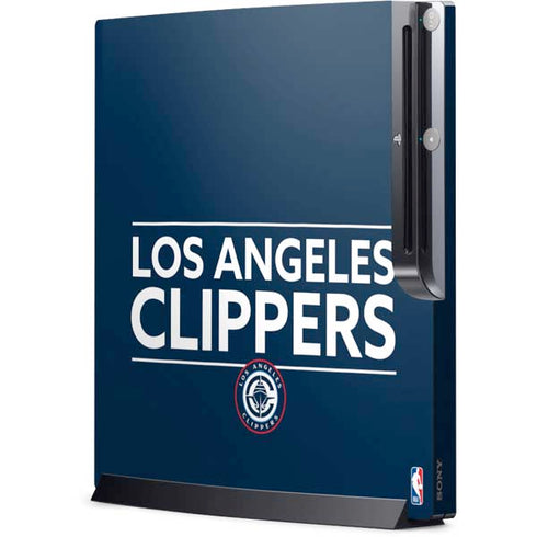 NBA Los Angeles Clippers Standard Blue Playstation 3 & PS3 Slim Skin