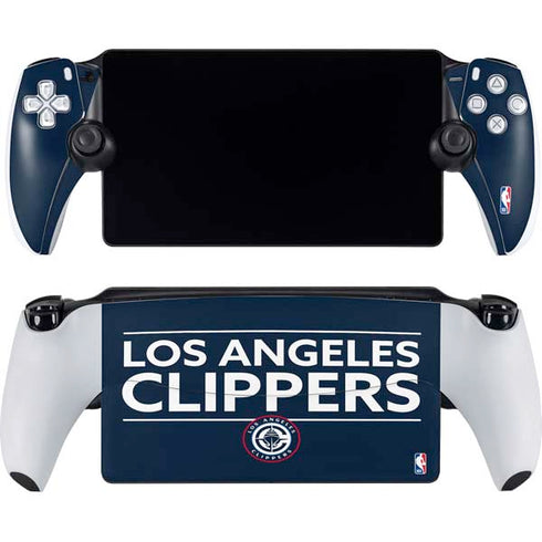 NBA Los Angeles Clippers Standard Blue PlayStation Portal Remote Player Skin