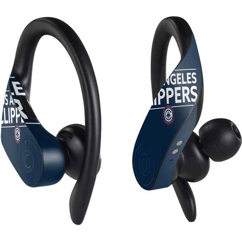 NBA Los Angeles Clippers Standard Blue PowerBeats Pro Skin