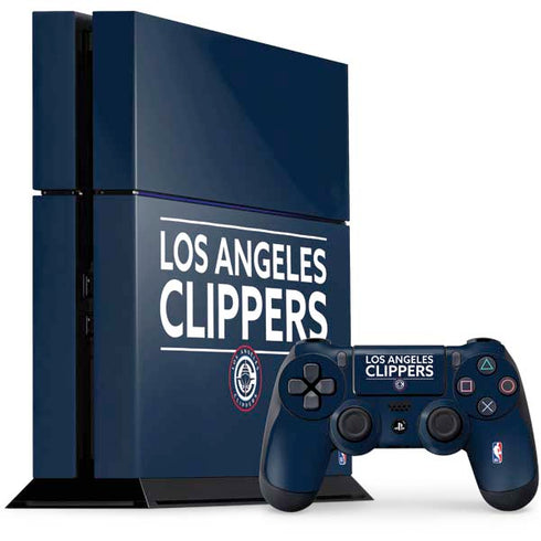 NBA Los Angeles Clippers Standard Blue PlayStation PS4 Skins