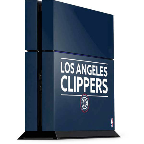 NBA Los Angeles Clippers Standard Blue PS4 Console Skin