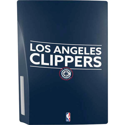 NBA Los Angeles Clippers Standard Blue PS5 Console Skin