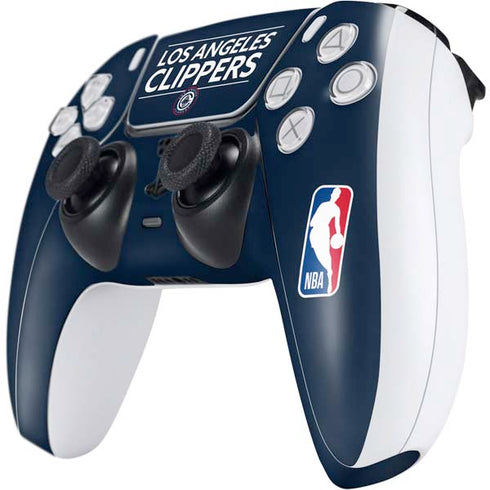 NBA Los Angeles Clippers Standard Blue PS5 Controller Skin