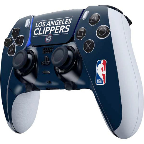 NBA Los Angeles Clippers Standard Blue PS5 DualSense Edge Pro Controller Skin