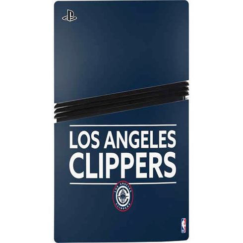 NBA Los Angeles Clippers Standard Blue PS5 Pro Disk Bundle Skin