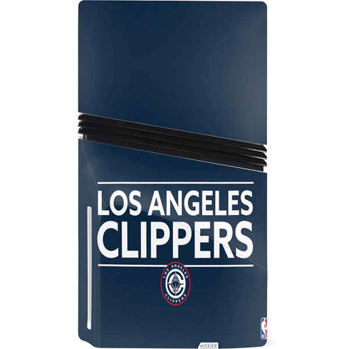 NBA Los Angeles Clippers Standard Blue PS5 Pro Disk Bundle Skin