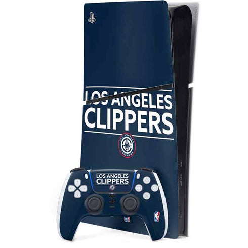 NBA Los Angeles Clippers Standard Blue PlayStation PS5 Skins
