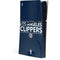 NBA Los Angeles Clippers Standard Blue PS5 Slim Digital Edition Console Skin